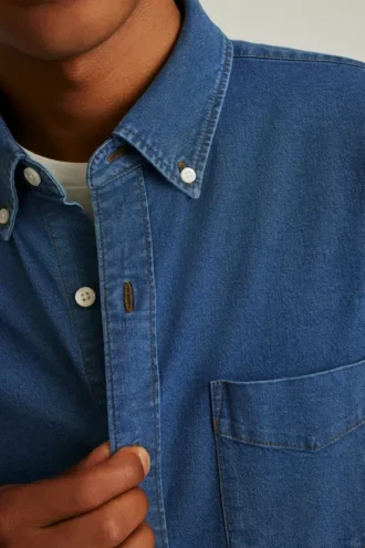 Alltags-Jeans-Hemd