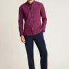 Alltagshemd mit Stretch: Bonobos Baumwollhemd mit Knöpfen Alltagshemd mit Stretch: Bonobos Baumwollhemd mit Knöpfen