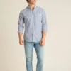 Alltagshemd mit Stretch: Bonobos Baumwollhemd mit Knöpfen Alltagshemd mit Stretch: Bonobos Baumwollhemd mit Knöpfen