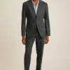Anzugjacke aus italienischem Stretch-Leinen
