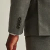 Anzugjacke aus italienischer, gebürsteter Stretch-Wolle Anzugjacke aus italienischer, gebürsteter Stretch-Wolle