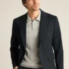 Anzugjacke aus italienischer Stretch-Baumwolle
