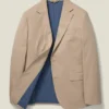 Anzugjacke aus italienischer Stretch-Baumwolle