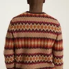 Argyle Fair Isle Rundhalspullover Argyle Fair Isle Rundhalspullover