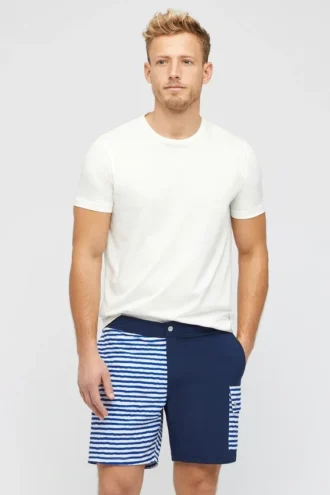 Badehose im Color-Block-Design