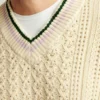 Baumwoll-Kaschmir-Cricket-Pullover Baumwoll-Kaschmir-Cricket-Pullover