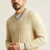 Baumwoll-Kaschmir-Cricket-Pullover Baumwoll-Kaschmir-Cricket-Pullover