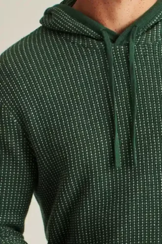 Baumwoll-Kaschmir-Hoodie
