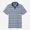 Baumwoll-Kaschmir-Polo mit Johnny-Kragen Baumwoll-Kaschmir-Polo mit Johnny-Kragen