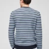 Baumwoll-Leinen-Pullover mit Rundhalsausschnitt Baumwoll-Leinen-Pullover mit Rundhalsausschnitt
