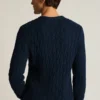 Baumwollpullover mit Zopfmuster von Bonobos | In Italien gewebter Winter-Style Baumwollpullover mit Zopfmuster von Bonobos | In Italien gewebter Winter-Style