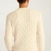 Baumwollpullover mit Zopfmuster von Bonobos | In Italien gewebter Winter-Style Baumwollpullover mit Zopfmuster von Bonobos | In Italien gewebter Winter-Style