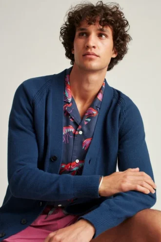 Baumwollstrickjacke
