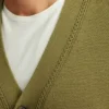 Baumwollstrickjacke