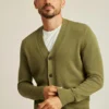 Baumwollstrickjacke