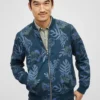 Bedruckte Boulevard-Bomberjacke Bedruckte Boulevard-Bomberjacke