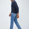 Bio-Jeans mit festem Webrand Bio-Jeans mit festem Webrand