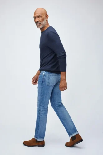 Bio-Jeans mit festem Webrand