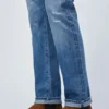Bio-Jeans mit festem Webrand Bio-Jeans mit festem Webrand