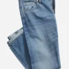 Bio-Jeans mit festem Webrand Bio-Jeans mit festem Webrand
