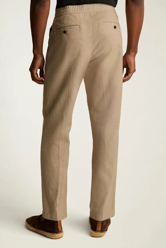 Boardwalk-Hose aus Leinenmischung Boardwalk-Hose aus Leinenmischung