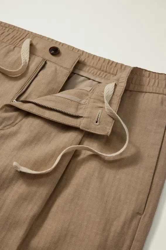 Boardwalk-Hose aus Leinenmischung Boardwalk-Hose aus Leinenmischung