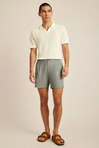 Boardwalk-Shorts aus Leinenmischung