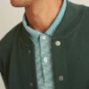 Bomberjacke aus strukturiertem Fleece Bomberjacke aus strukturiertem Fleece
