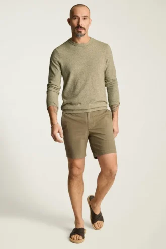 Bouclé-Baumwollpullover