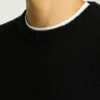 Bouclé-Pullover mit Rundhalsausschnitt