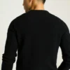 Bouclé-Pullover mit Rundhalsausschnitt