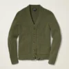 Bouclé-Strickjacke
