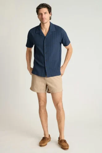 Cabana-Hemd für Herren von Bonobos | Lässiger Stil mit gerader Passform und Stretchanteil