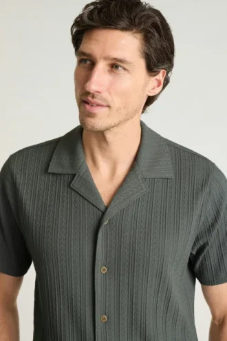 Cabana-Hemd für Herren von Bonobos | Lässiger Stil mit gerader Passform und Stretchanteil
