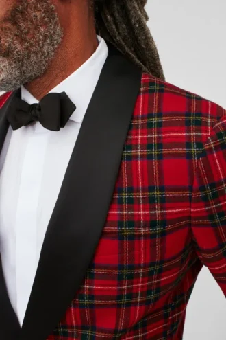 Capstone-Smokingjacke aus Wolle