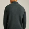 Chanteclair-Pullover mit halbem Reißverschluss