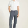 Chino aus gebürstetem Twill