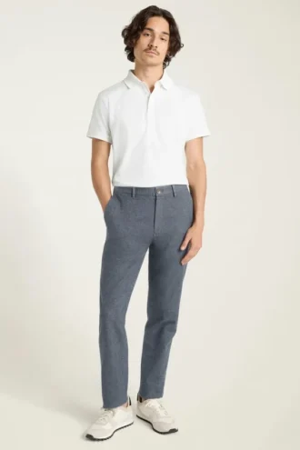 Chino aus gebürstetem Twill