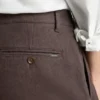 Chino aus gebürstetem Twill
