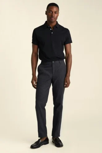 Chino-Hose mit Fischgrätenmuster für Herren von Bonobos | Weiches, gebürstetes Flanell-Gefühl