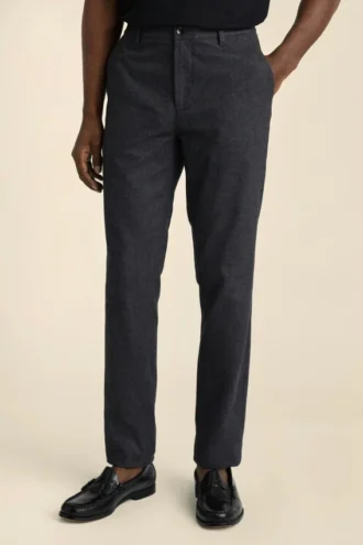 Chino-Hose mit Fischgrätenmuster für Herren von Bonobos | Weiches, gebürstetes Flanell-Gefühl