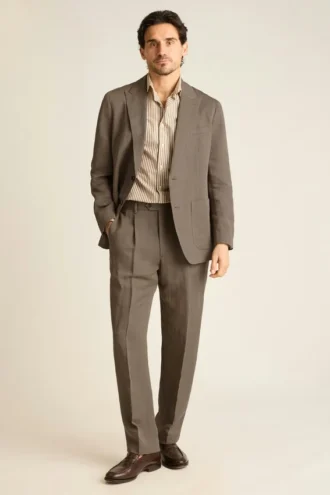Cooper Blazer aus italienischem Leinen und Tencel von Bonobos | Reverskragen