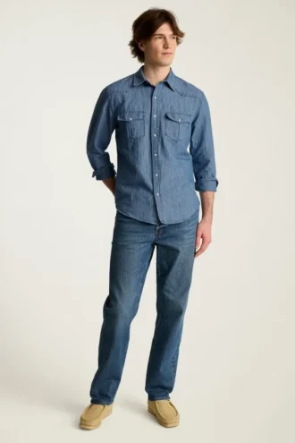 Das Denim-Western-Hemd kaufen