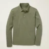 Das Langarm-Poloshirt aus Bio-Baumwolle Das Langarm-Poloshirt aus Bio-Baumwolle