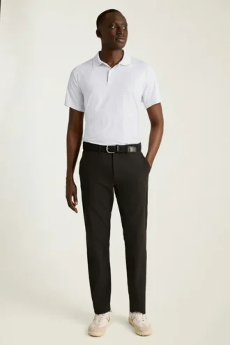 Das Performance Golf Shirt: Einfarbig & Gestreift