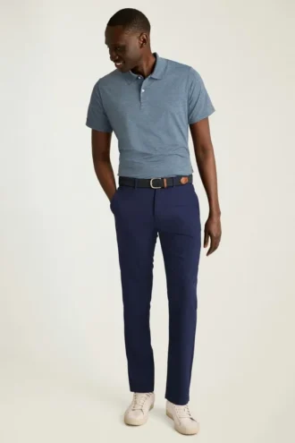 Das Performance Golf Shirt: Einfarbig & Gestreift