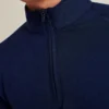 Das Playthrough Performance Golf-Shirt mit halbem Reißverschluss Das Playthrough Performance Golf-Shirt mit halbem Reißverschluss