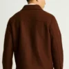Deckjacke aus italienischer gebürsteter Wolle Deckjacke aus italienischer gebürsteter Wolle