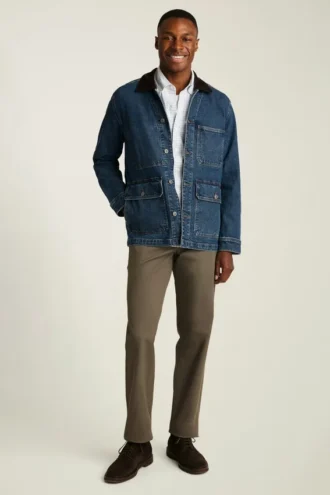 Denim-Arbeitsjacke für Herren – Rugged Gramercy Layer