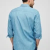 Denim-Western-Hemd Denim-Western-Hemd